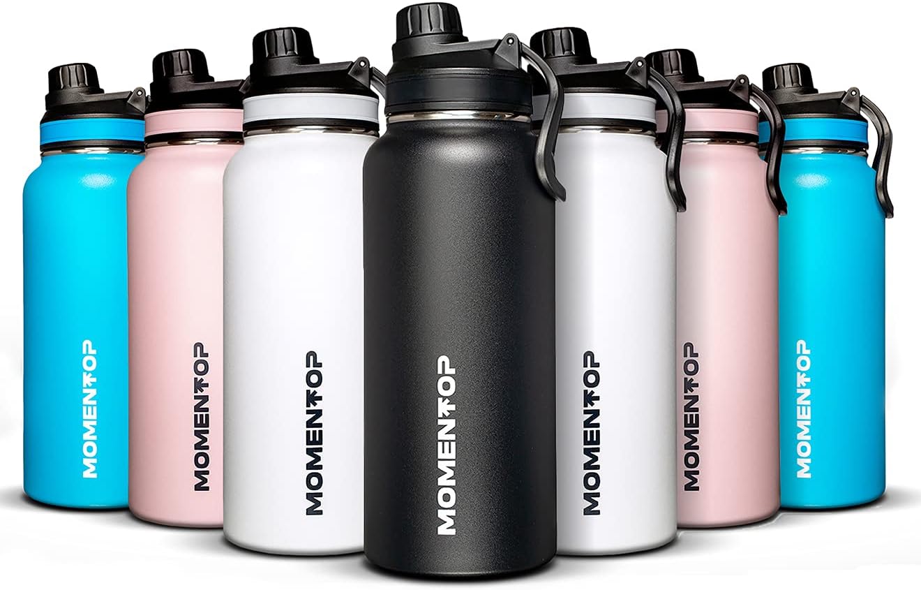 BOTELLA DEPORTIVA DE 4Ooz MOMENTOP™ | AMARILLO CHISPA