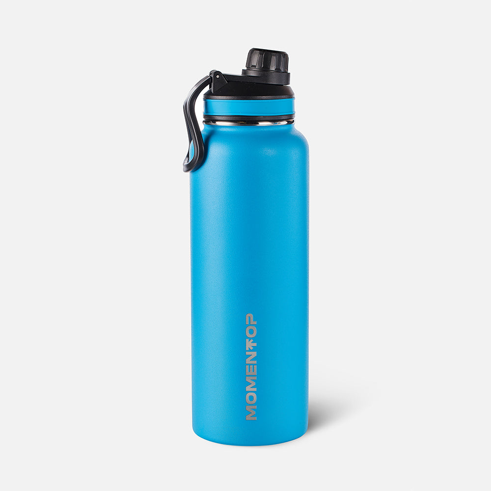 BOTELLA DEPORTIVA DE 4Ooz MOMENTOP™| OCÉANO AZUL