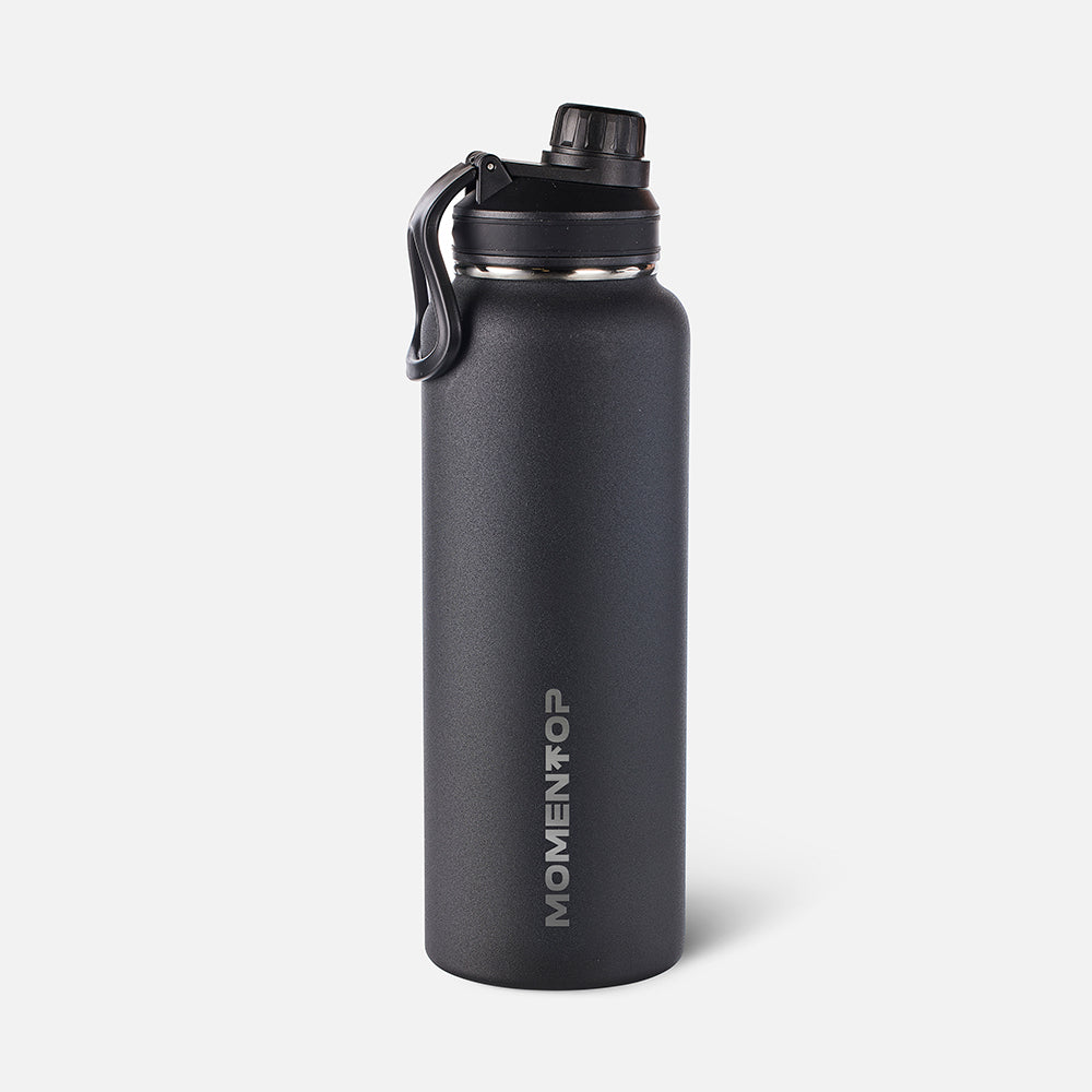 4Ooz  SPORT BOTTLE MOMENTOP™ | DOUBLE BLACK