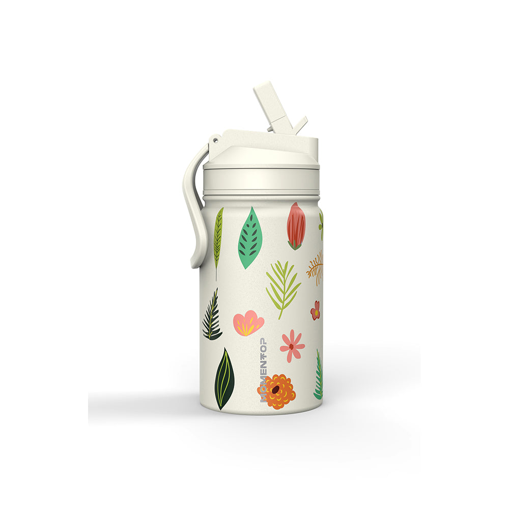 12oz KIDS WATER BOTTLE | CLOUD WHITE