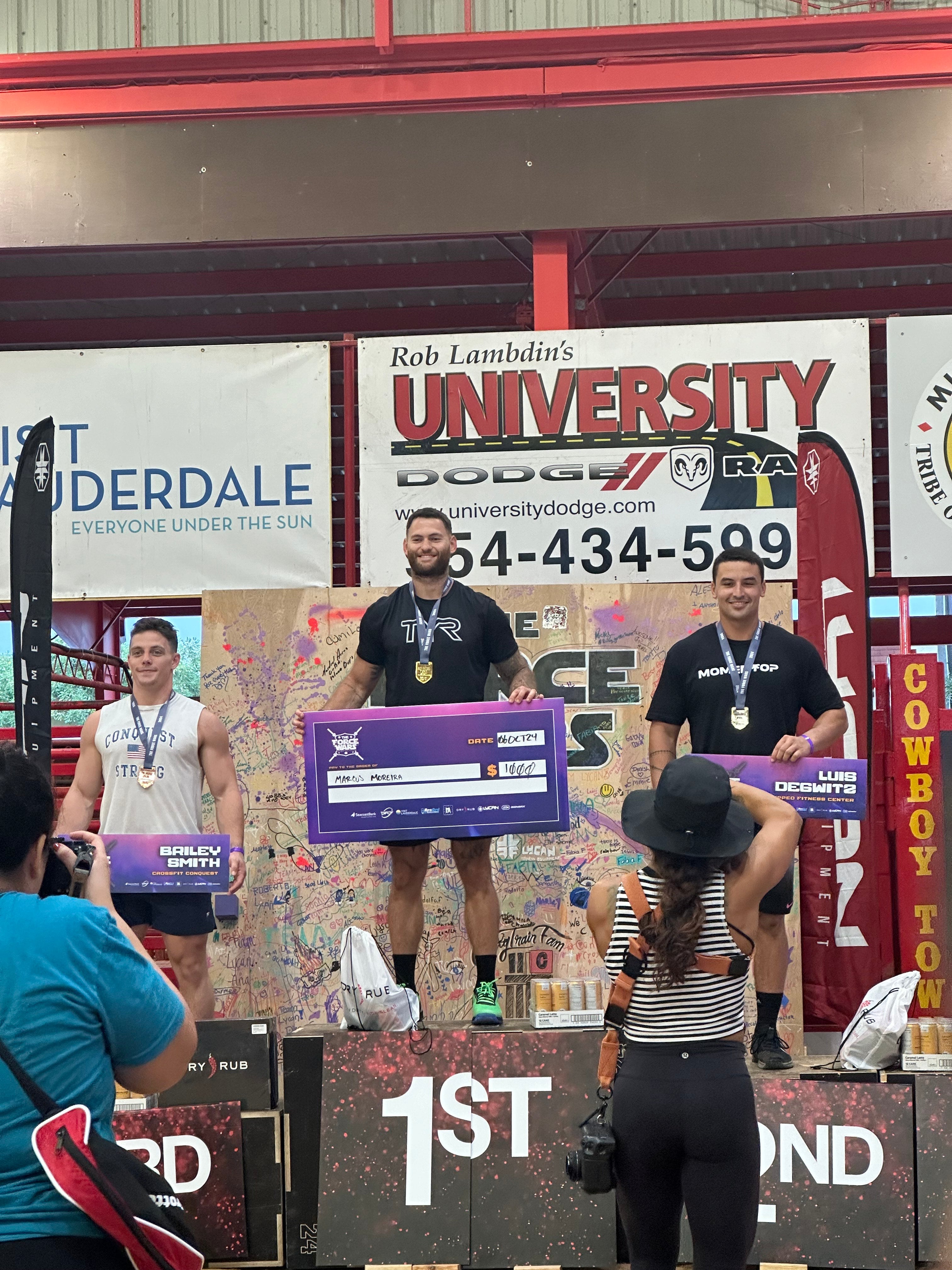 Luis Degwitz Shines at The Force Wars: Secures 2nd Place in a Grueling CrossFit Showdown