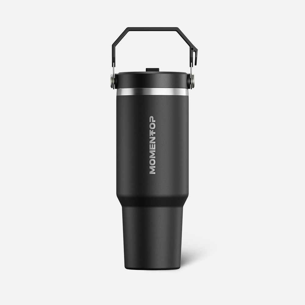 40oz SPORT TUMBLER MOMENTOP™| DOUBLE BLACK