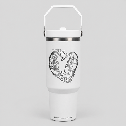 40oz Sport Tumbler | "Somos un País Rico" 🇻🇪 (LIMITED EDITION)